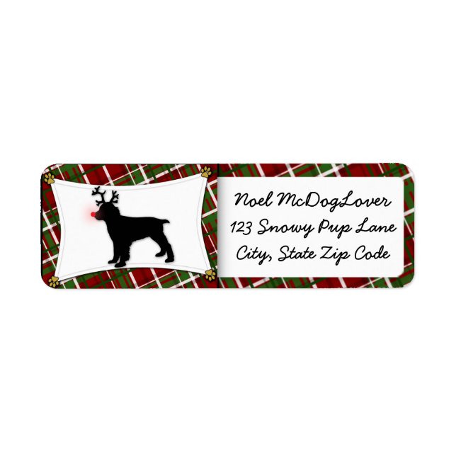 English Springer Spaniel Christmas (Front)