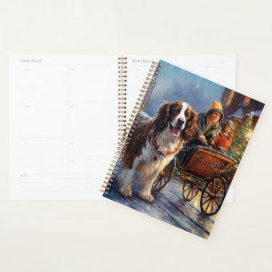English Springer Spaniel Christmas Festive Season Planner