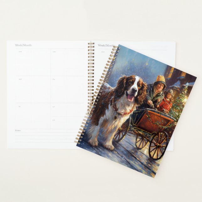 English Springer Spaniel Christmas Festive Season Planner (Display)