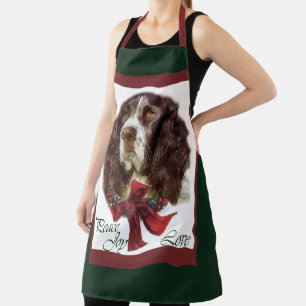 English Springer Spaniel Christmas Gifts Apron