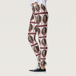 English Springer Spaniel Christmas Leggings