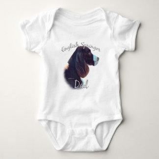 English Springer Spaniel Dad 2 Baby Bodysuit