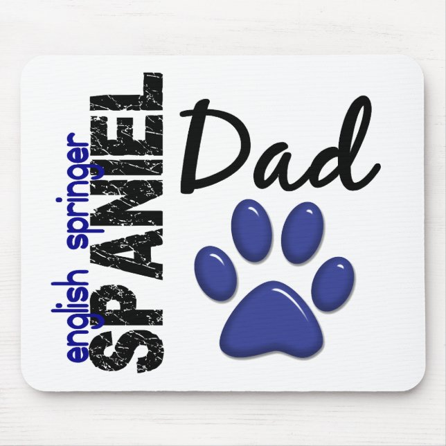 English Springer Spaniel Dad 2 Mouse Mat (Front)