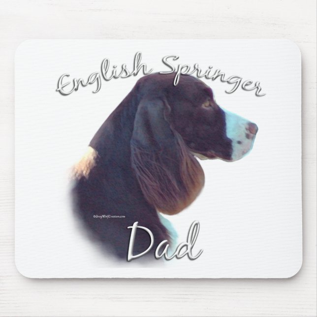 English Springer Spaniel Dad 2 Mouse Mat (Front)