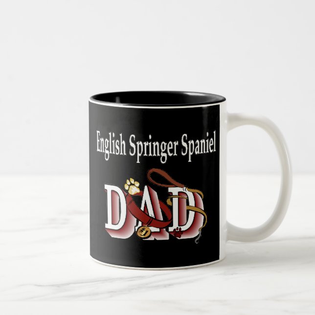 English Springer Spaniel Dad Mug (Right)