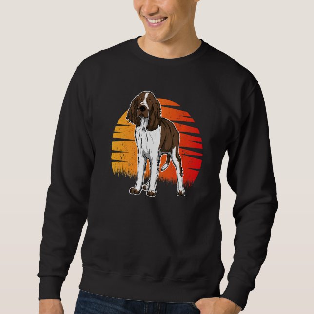 English Springer Spaniel Dog Breed  176 Sweatshirt (Front)