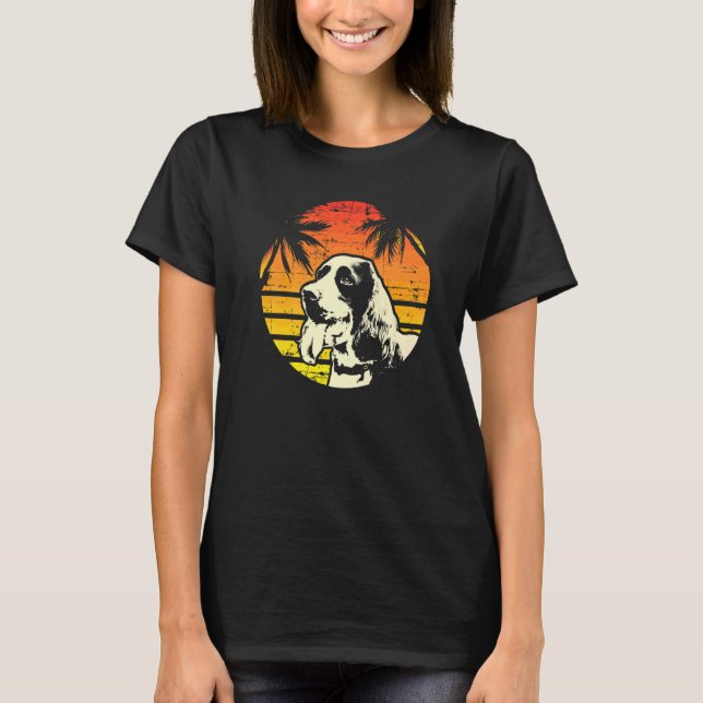 English Springer Spaniel Dog Breed  2 T-Shirt (Front)
