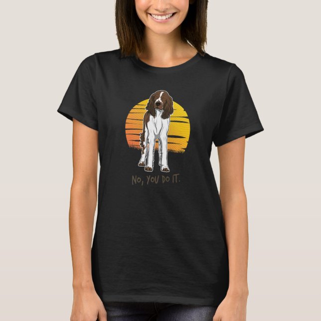 English Springer Spaniel Dog Breed  61 T-Shirt (Front)
