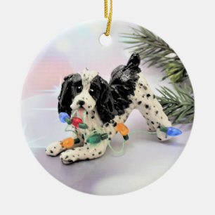 English Springer Spaniel Dog Christmas Ornament