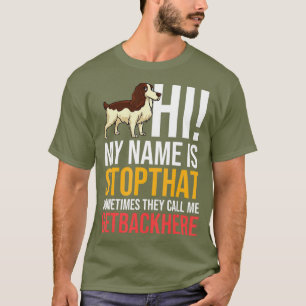 English Springer Spaniel Dog Gift Puppies Owner T-Shirt