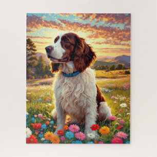 English Springer Spaniel dog Jigsaw Puzzle