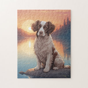 English Springer Spaniel dog Jigsaw Puzzle