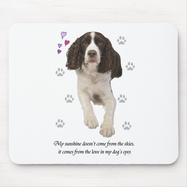 English Springer Spaniel Dog Mouse Mat (Front)