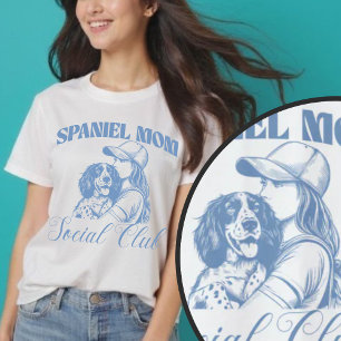 English Springer Spaniel Dog Mum Social Club Women T-Shirt