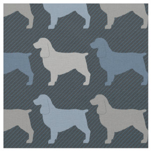 English Springer Spaniel Fabric