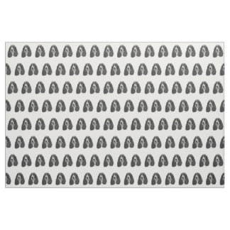 English Springer Spaniel Fabric