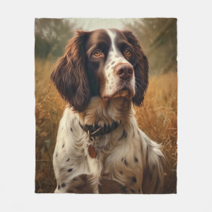 English Springer Spaniel Fleece Blanket
