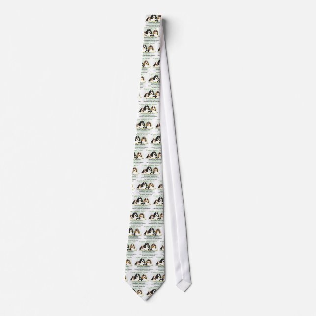 English Springer Spaniel Gifts Tie (Front)