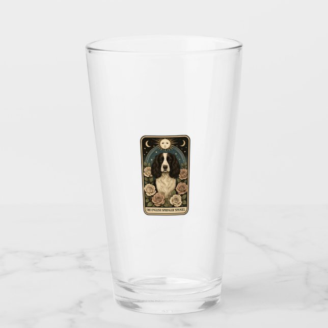 English Springer Spaniel Glass (Front)