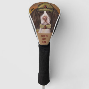 English Springer Spaniel Golf Head Cover