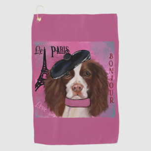 English Springer Spaniel       Golf Towel