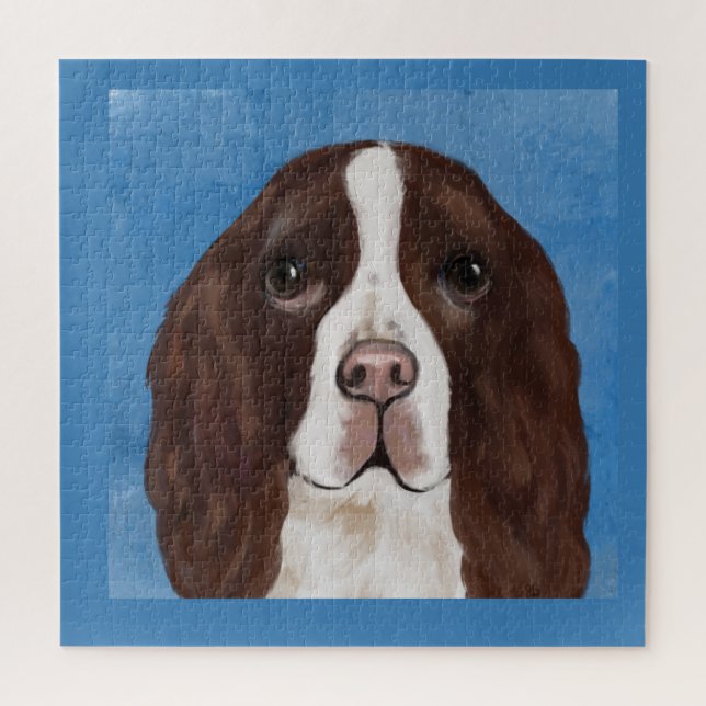 ENGLISH SPRINGER SPANIEL  JIGSAW PUZZLE (Vertical)