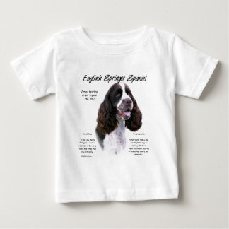 English Springer Spaniel (liver) History Design Baby T-Shirt