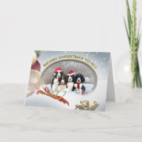 English Springer Spaniel Merry Christmas To All