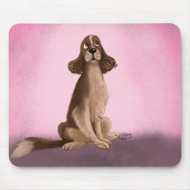 English Springer Spaniel Mouse Mat (Front)