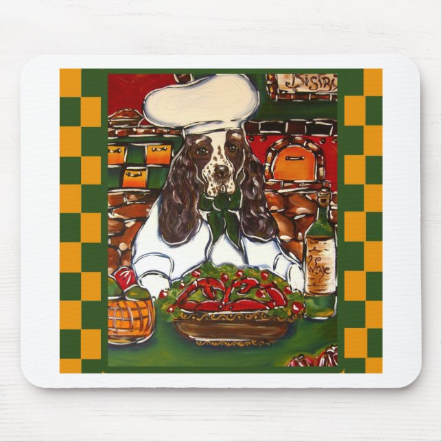 English Springer Spaniel Mouse Mat (Front)
