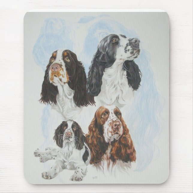 English Springer Spaniel Mouse Mat (Front)