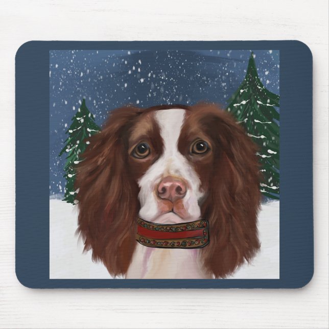 ENGLISH SPRINGER SPANIEL     MOUSE MAT (Front)