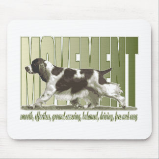 English Springer Spaniel Movement Mouse Mat