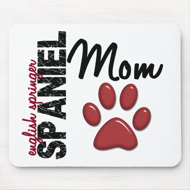 English Springer Spaniel Mum 2 Mouse Mat (Front)
