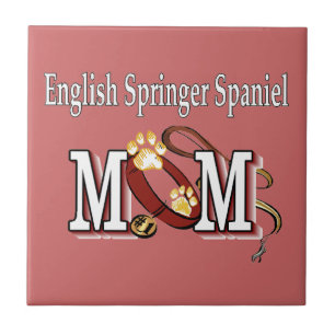 English Springer Spaniel Mum Gifts Tile