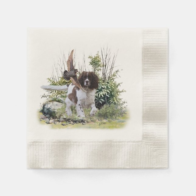  English Springer Spaniel  Napkin (Front)