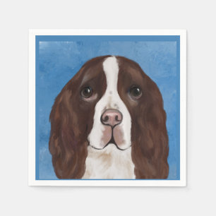ENGLISH SPRINGER SPANIEL     NAPKIN