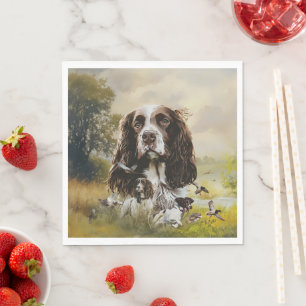English Springer Spaniel Napkin