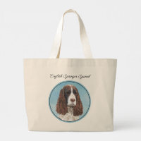 English Springer Spaniel Painting Original Dog Art