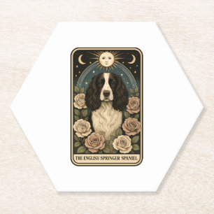 English Springer Spaniel Paper Coaster