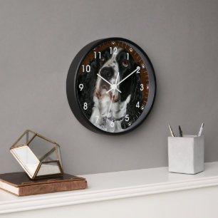 English Springer Spaniel Pet Photo Clock