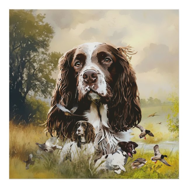 English Springer Spaniel Photo Print (Front)