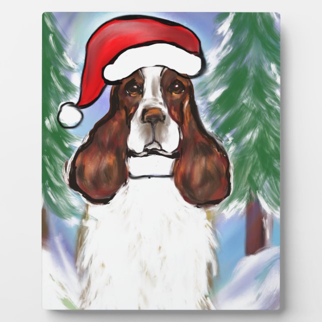 ENGLISH SPRINGER SPANIEL PLAQUE (Front)