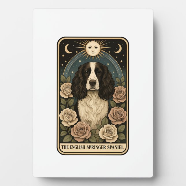 English Springer Spaniel Plaque (Front)