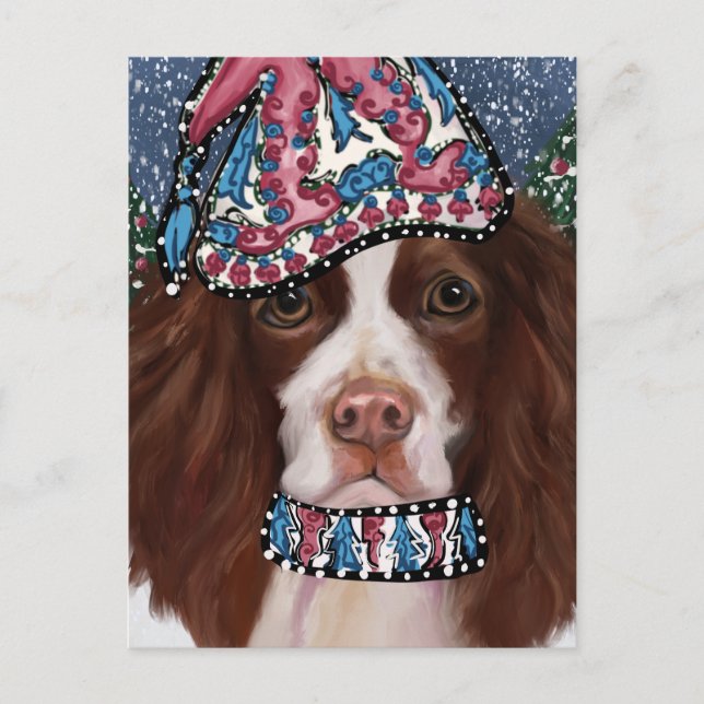 ENGLISH SPRINGER SPANIEL       POSTCARD (Front)