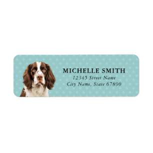 English Springer Spaniel Return Address Labels