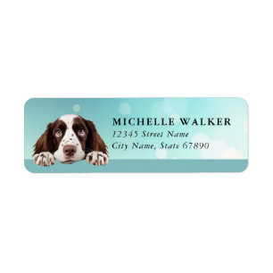 English Springer Spaniel Return Address Labels