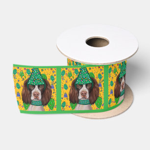 English Springer Spaniel Satin Ribbon