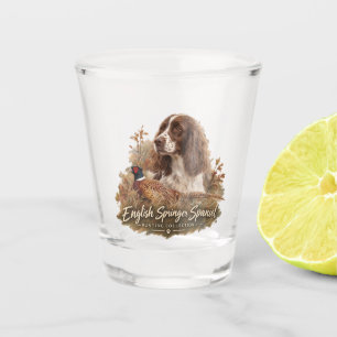 English Springer Spaniel Shot Glass