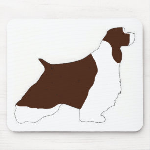 English Springer Spaniel silo Mouse Mat